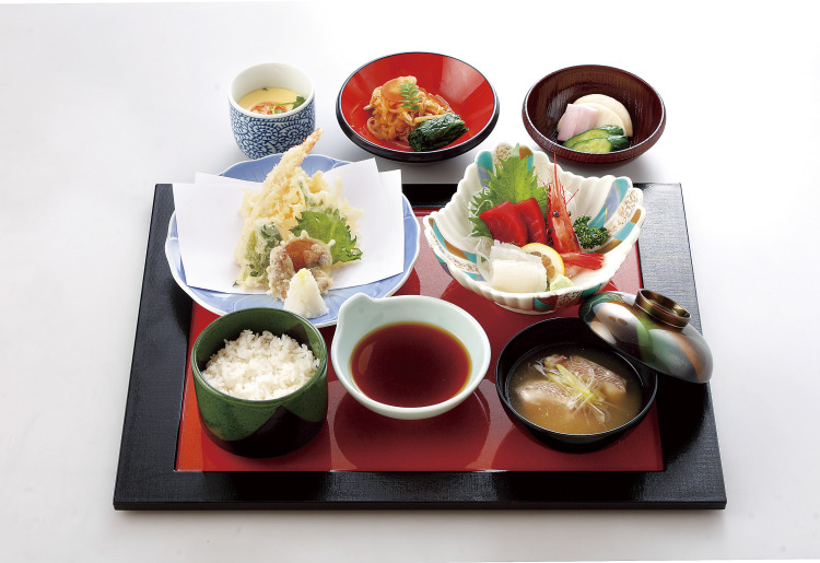 刺身天ぷら御膳