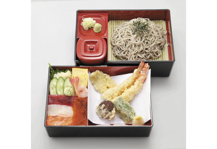 天ぷら生ちらしセット